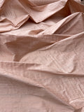 Designer Quality Silk Dupioni, Hand Woven - PEACH!!!