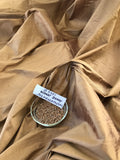 Designer Quality Hand Woven Silk Dupion - Wheat Berry Gold!!!