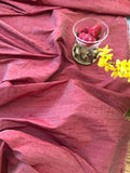 Designer Quality Iridescent Silk Dupioni, Hand Woven - STRAWBERRY RED!!!