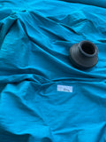 Designer Quality Iridescent Silk Dupioni, Hand Woven - TURQUOISE!!!