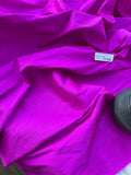 Designer Quality Slubby Silk Dupioni, Hand Woven - MAGENTA!!!