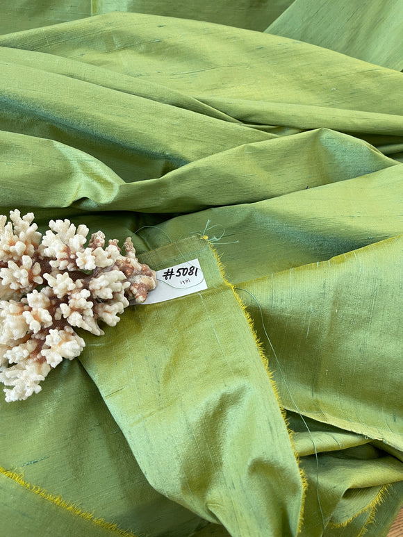 Designer Quality Iridescent Silk Dupioni, Hand Woven - HAZY ZADE!!!