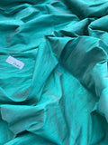 Designer Quality Iridescent Silk Dupion, Hand Woven -TIDAL TEAL!!!