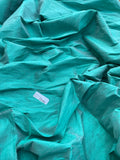 Designer Quality Iridescent Silk Dupion, Hand Woven -TIDAL TEAL!!!