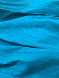 Designer Quality Silk Dupioni, Hand Woven - GYPSY TEAL!!!