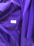 Designer Quality Iridescent Silk Dupioni, Hand Woven - SAPPHIRE!!!