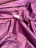 Designer Quality Iridescent Silk Dupioni, Hand Woven - SUGAR PLUM FAIRY!!!