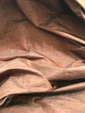 Designer Quality Iridescent Silk Dupioni, Hand Woven - MOCHA!!!