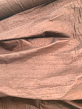 Designer Quality Iridescent Silk Dupioni, Hand Woven - MOCHA!!!