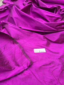 Designer Quality Iridescent Silk Dupioni, Hand Woven - MULBERRY PURPLE!!!