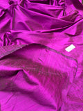 Designer Quality Iridescent Silk Dupioni, Hand Woven - MULBERRY PURPLE!!!