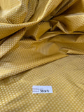 Designer Quality Silk Satin Jacquard - GOLD!!!