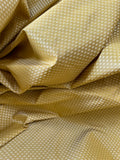 Designer Quality Silk Satin Jacquard - GOLD!!!