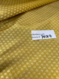 Designer Quality Silk Satin Jacquard - GOLD!!!