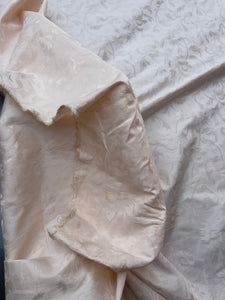 High Quality Silk Jacquard/ Bridal : BABY PINK/ OFF-WHITE!!!