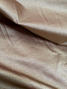 High Quality Silk Satin Jacquard- SHERRY/ GOLD!!!