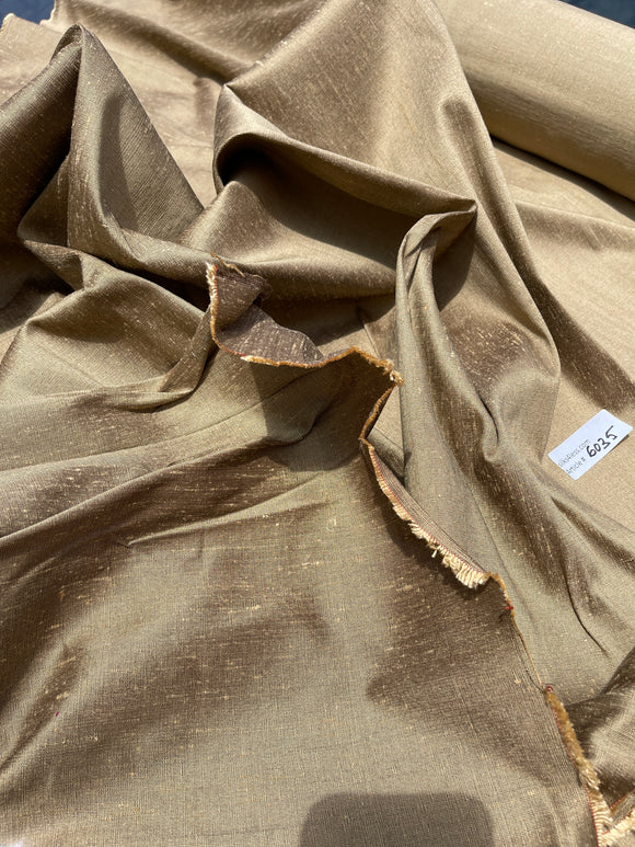 Fabulous Quality Silk Shantung Iridescent Heavy- RIVERBED'S EDGE!!!