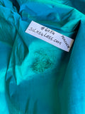 Fabulous Quality Iridescent Silk Shantung - PEACOCK GREEN!!!