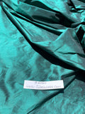 Fabulous Quality Silk Shantung - FOREST GREEN!!!