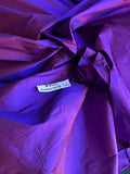 Fabulous Quality Iridescent Silk Shantung - EGGPLANT!!!