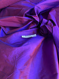 Fabulous Quality Iridescent Silk Shantung - EGGPLANT!!!