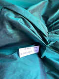 Fabulous Quality Iridescent Silk Shantung - TEAL!!!