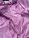 Fabulous Quality Silk Iridescent Shantung - SOFT PURPLE!!!