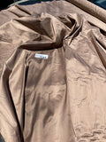 Fabulous Quality Silk Iridescent Shantung - WARM NUTMEG!!!