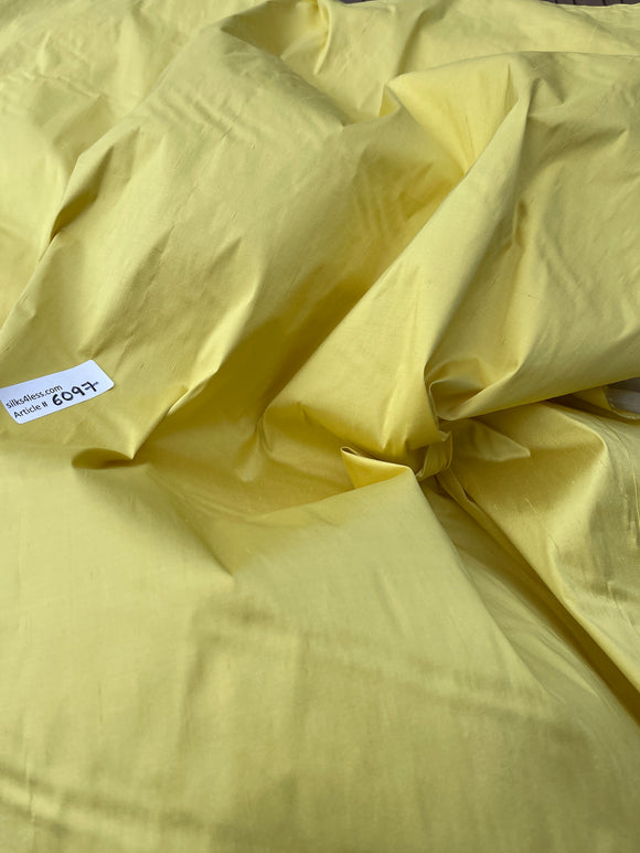 Fabulous Quality Iridescent Silk Shantung - MAIZE!!!