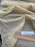 Exquisite Quality Silk Tissue Pleated Polka Dots - WHITE/ GOLD!!!