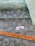 Exquisite Quality Silk Organza Embroidery- MINT!!!