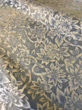 Exquisite Quality Silk Tissue Printed Pattern - FLORAL!!!