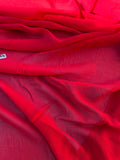 Exquisite Quality Silk Chiffon Solids -RED!!!