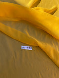 Exquisite Quality Silk Chiffon Solids - GOLDEN YELLOW!!!