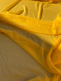 Exquisite Quality Silk Chiffon Solids - GOLDEN YELLOW!!!