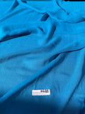 Exquisite Quality Silk Chiffon Solids - PEACOCK BLUE!!!