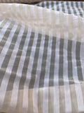 Exquisite Quality Silk Organza/Spun Silk Sheers Stripes - LIGHT PEACH/ OFF-WHITE!!!