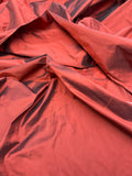 Fabulous Quality Iridescent Silk Taffeta  - HEIRLOOM RED!!!