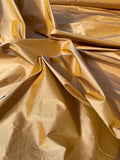 Fabulous Quality Iridescent Silk Taffeta  - PUMPKIN SQUASH!!!