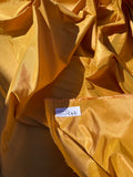 Fabulous Quality Iridescent Silk Taffeta  - POSEIDON'S GOLD!!!