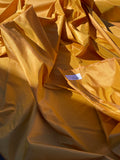 Fabulous Quality Iridescent Silk Taffeta  - POSEIDON'S GOLD!!!