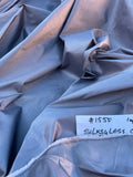 Fabulous Quality Iridescent Silk Taffeta  - CADET GRAY!!!