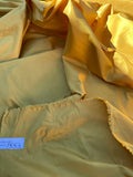 Fabulous Quality Iridescent Silk Taffeta  - PROPER GOLD!!!