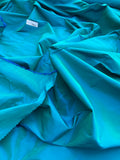 Fabulous Quality Silk Taffeta Iridescent  - MERMAID!!!