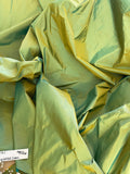 Fabulous Quality Silk Iridescent Taffeta - TURQUOISE TINT!!!