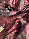 Fabulous Quality Silk Taffeta - BORDO!!!