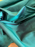 Fabulous Quality Iridescent Silk Taffeta - HUNTER GREEN!!!