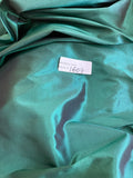 Fabulous Quality Iridescent Silk Taffeta - HUNTER GREEN!!!