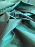 Fabulous Quality Iridescent Silk Taffeta - HUNTER GREEN!!!