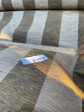 Designer Quality Silk Dupioni Stripes -  Gold Green/Off-White!!!